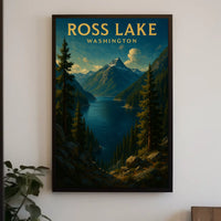Ross Lake, Washington Poster