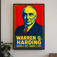 Warren G. Harding Poster