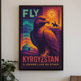 Fly Kyrgyzstan A Journey Like No Other Poster