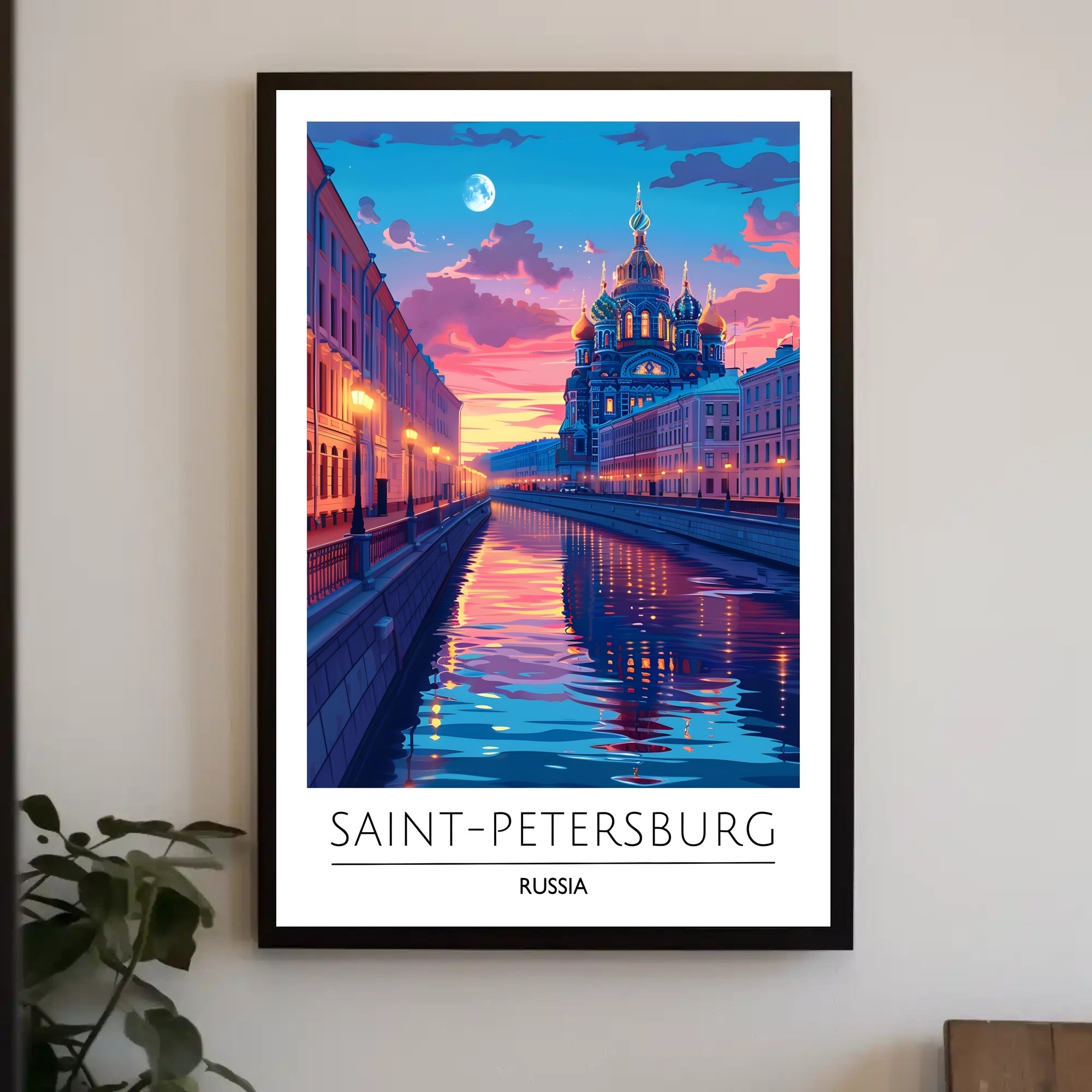Saint Petersburg Cathedral Poster