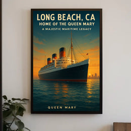 Queen Mary A Majestic Maritime Legacy Poster