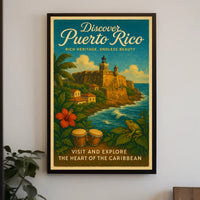 Discover Puerto Rico Wall Art Print PosterGoat