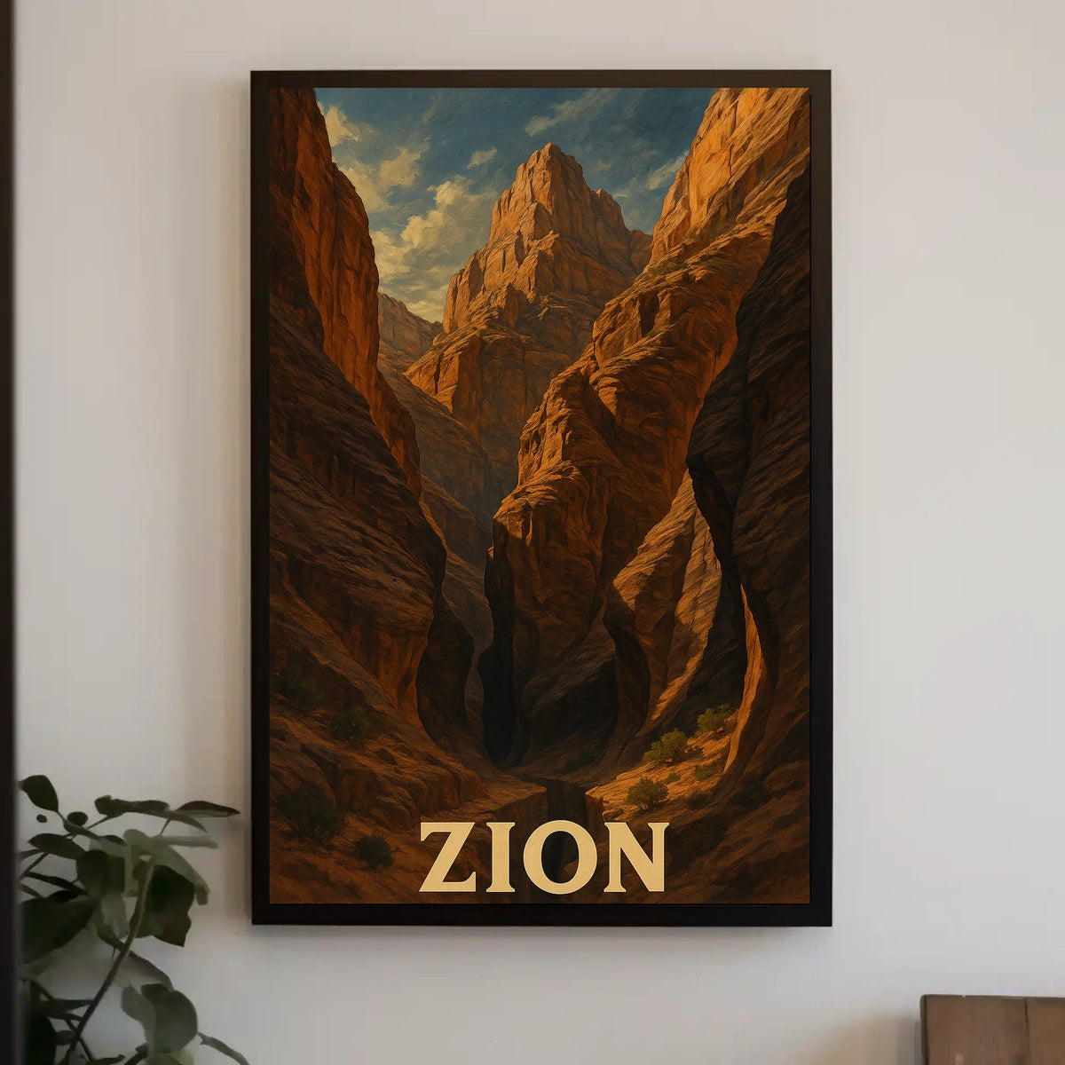 Zion National Park Poster