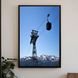 Scenic Cable Car Journey Poster