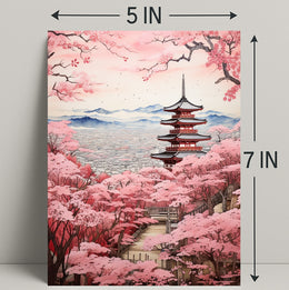 Cherry Blossom Serenity Poster