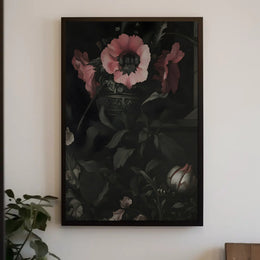 Floral Elegance Classical Artistic Poster PosterGoat