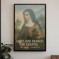 Saint Jane Frances De Chantal Poster