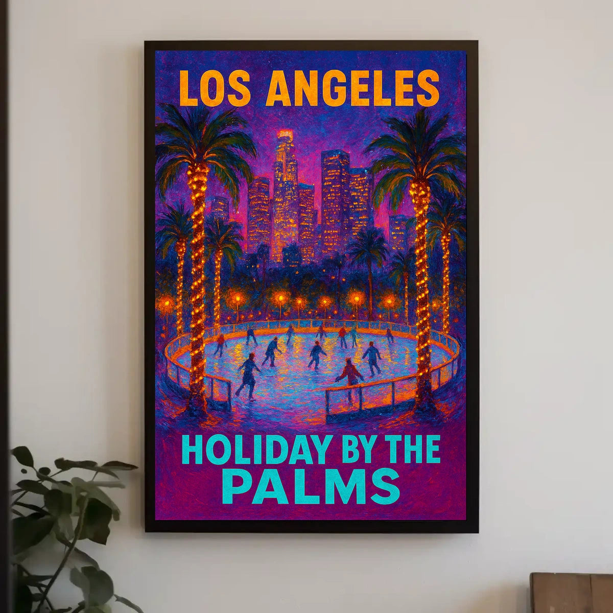 Holiday By The Palms Poster