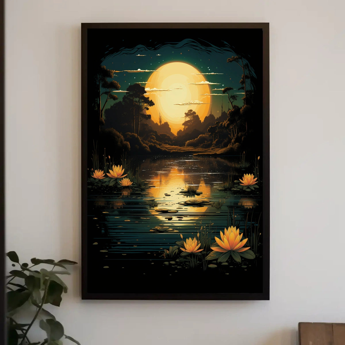 Moonlit Serenity Poster