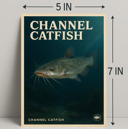 Channel Catfish Poster PosterGoat