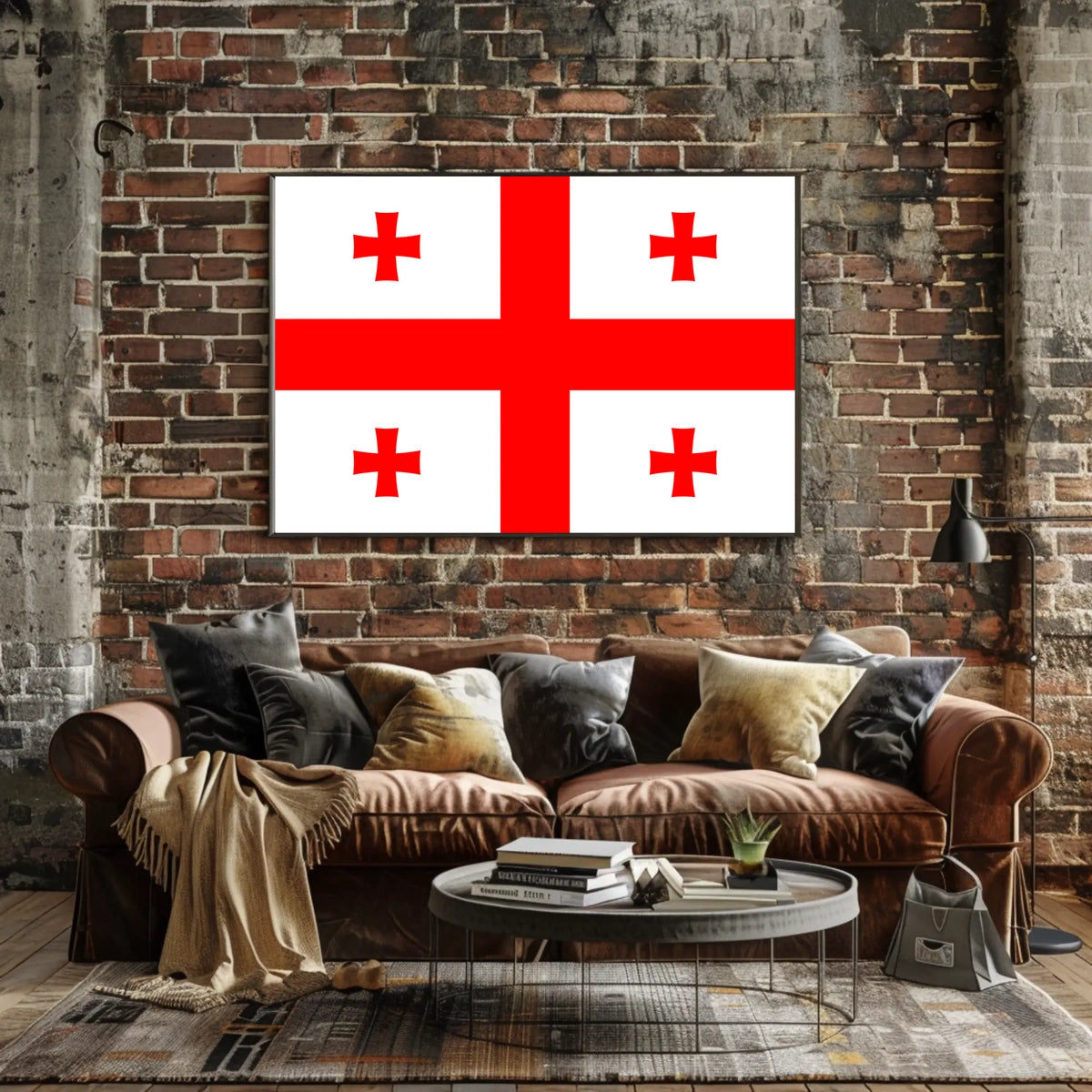 Georgia Flag Poster
