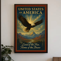 Land of the Free, Home of the Brave Poster