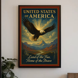 Land of the Free, Home of the Brave Poster