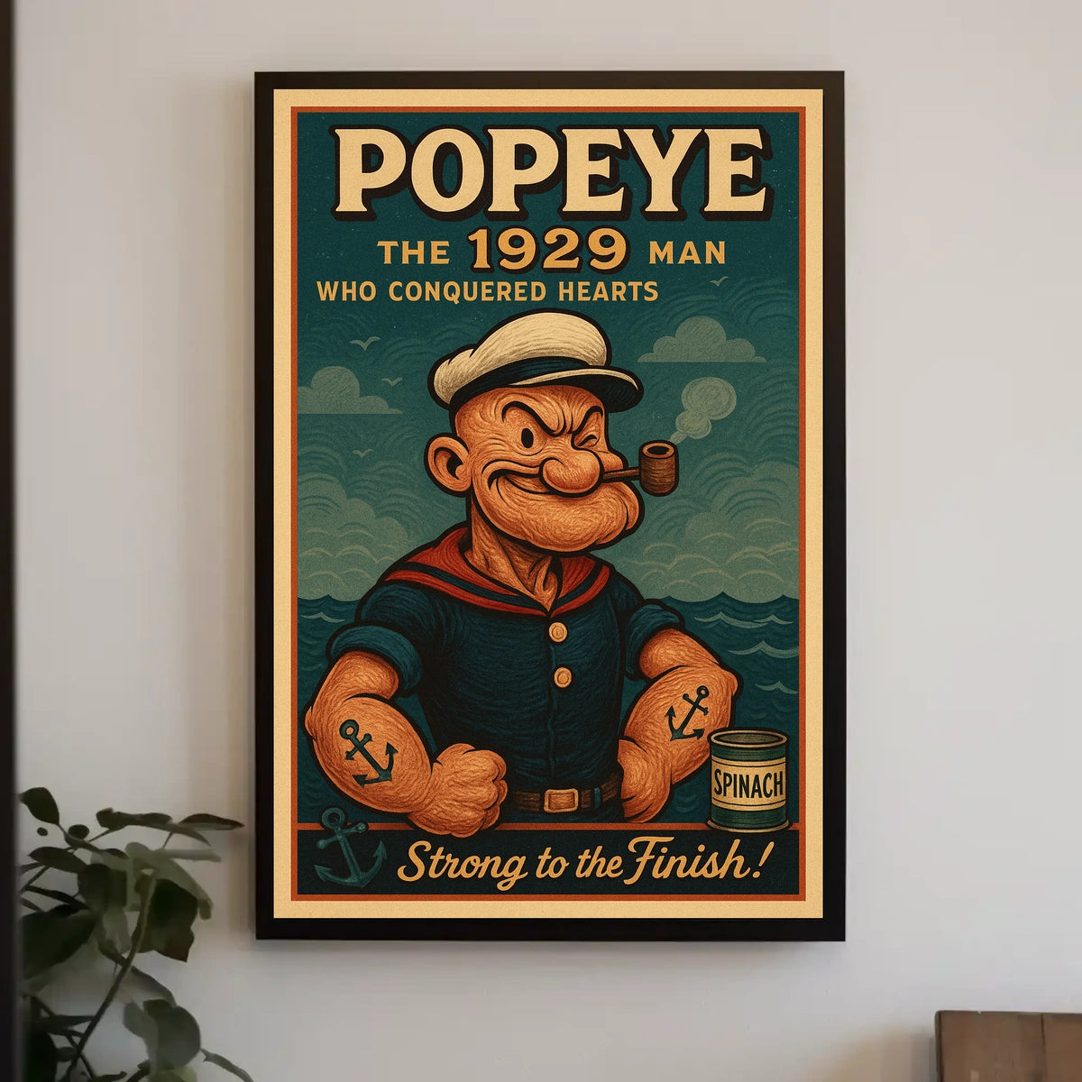 Popeye 1929 Art Poster POP-125