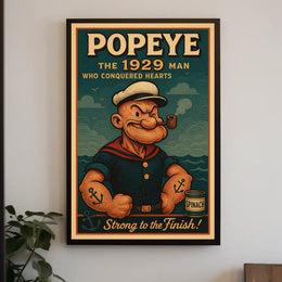 Popeye 1929 Art Poster POP-125