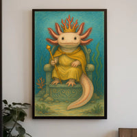 The Aquatic Monarch Poster