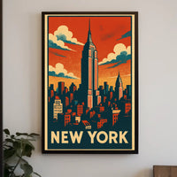 New York Skyline Poster