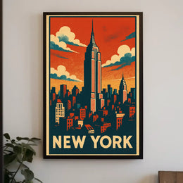 New York Skyline Poster