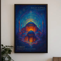 Hagia Sophia A Timeless Marvel Poster