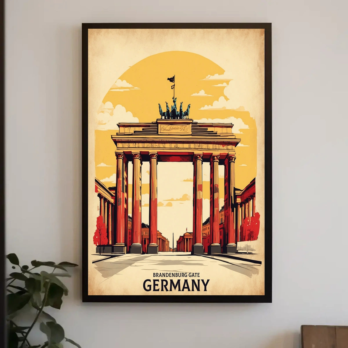 Brandenburg Gate Germany Poster