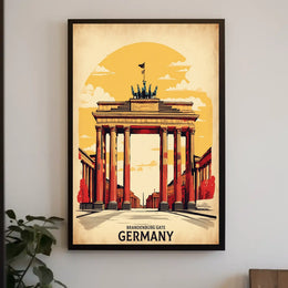 Brandenburg Gate Germany Poster