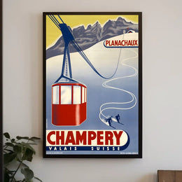 Champery Ski Resort Poster