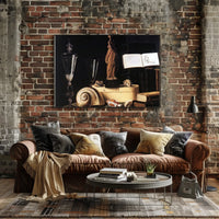 Classic Elegance: Baroque Still Life Art Poster