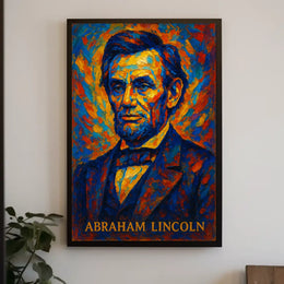 Vivid Legacy Abraham Lincoln Poster