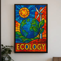 Ecology Mosaic Poster