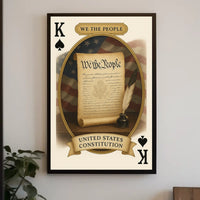 We The People Constitution Poster