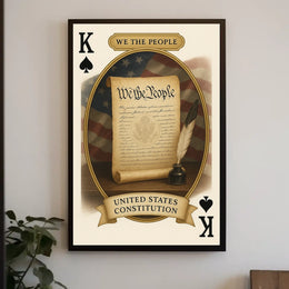 We The People Constitution Poster