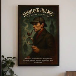 Sherlock Holmes The Master of Deduction Poster
