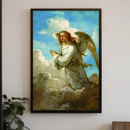 Angelic Presence in the Clouds Poster