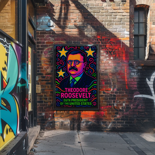 Theodore Roosevelt 26th President Poster