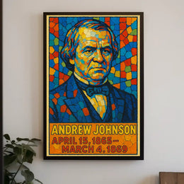 Andrew Johnson 17th President Poster