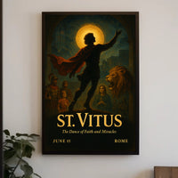 St. Vitus Dance of Faith Cultural Heritage Poster PosterGoat