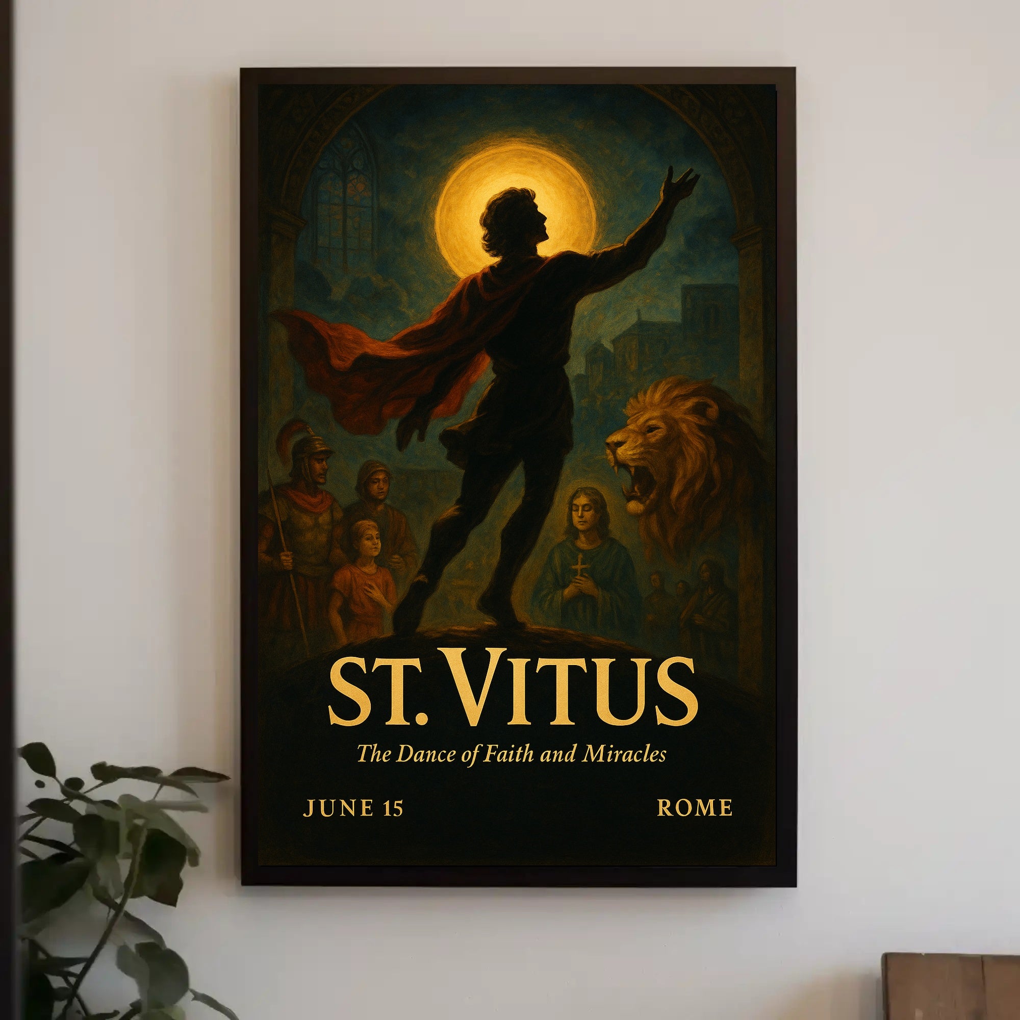 St. Vitus Dance of Faith Cultural Heritage Poster PosterGoat