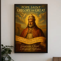 Pope Saint Gregory The Great Poster