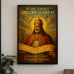 Pope Saint Gregory The Great Poster