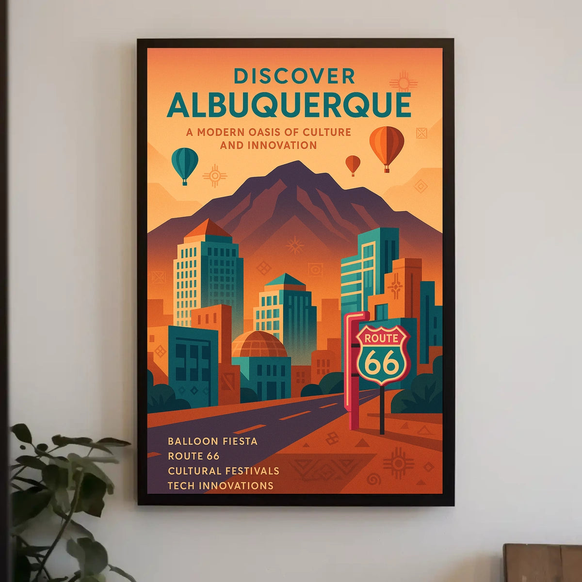 Discover Albuquerque Poster