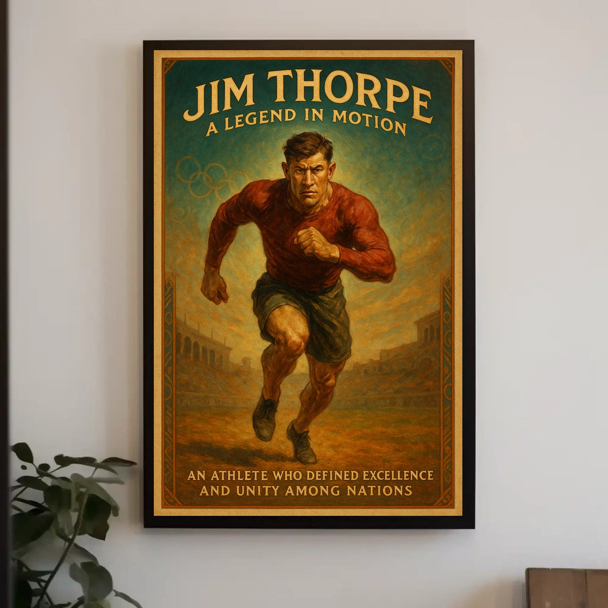 A Legend in Motion Poster