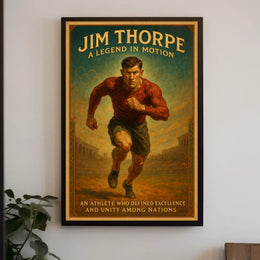 A Legend in Motion Poster