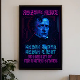 Franklin Pierce 14Th President Poster