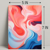 Abstract Fluidity Abstract Poster
