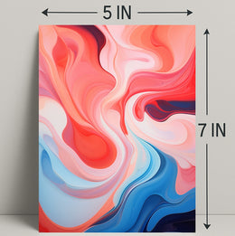 Abstract Fluidity Abstract Poster