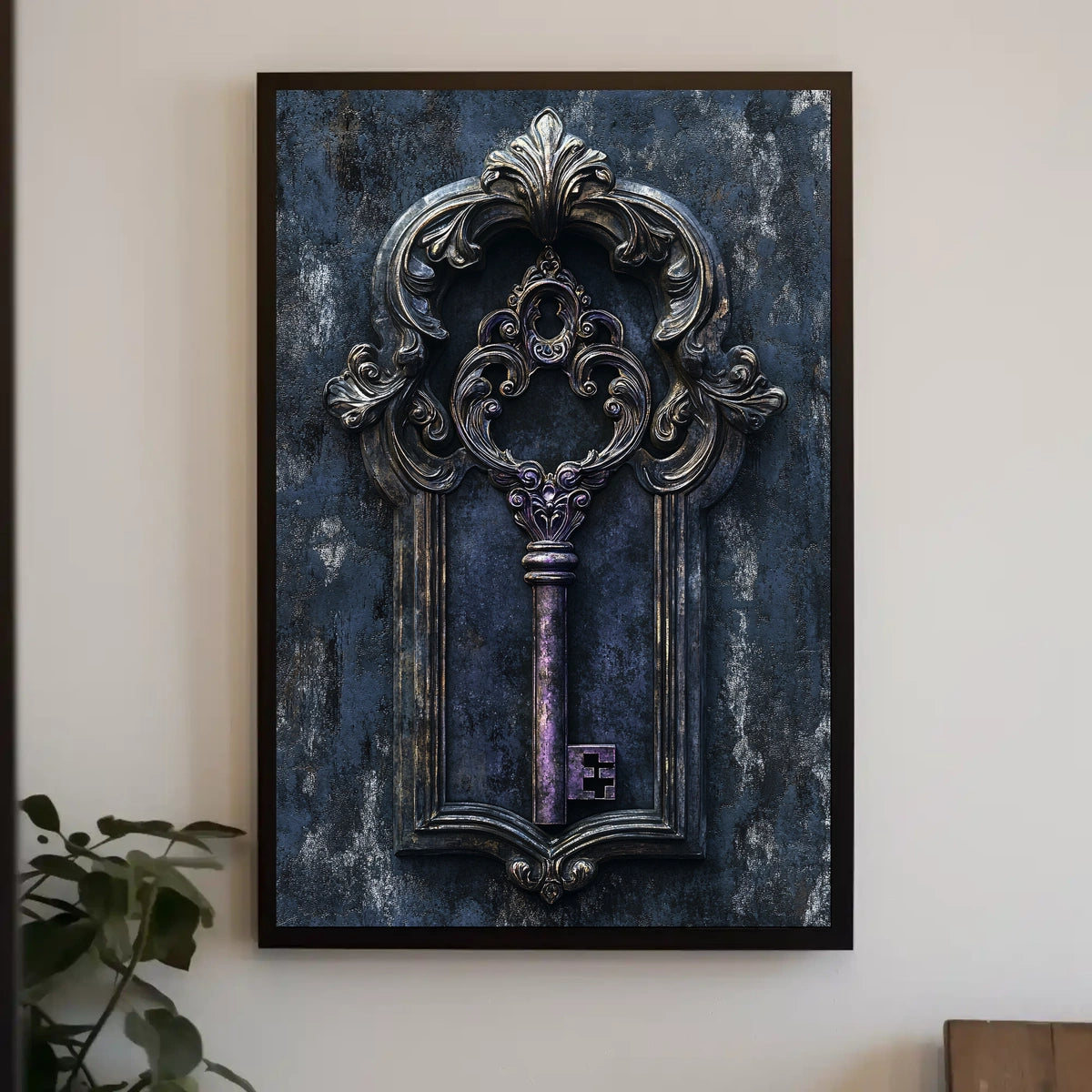 Ornate Victorian Key Art Cultural Heritage Poster