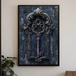 Ornate Victorian Key Art Cultural Heritage Poster
