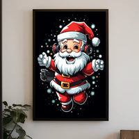 Festive Santa Celebration Poster