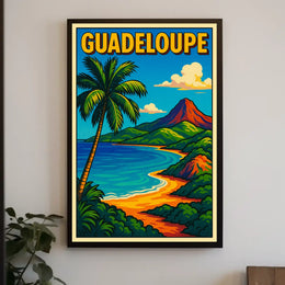 Guadeloupe Paradise Poster