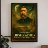 Chester Arthur 21St President Poster